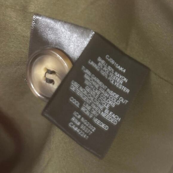 SANCTUARY NWT One Button Long Line Vest Mossy Green Size Large - Picture 10 of 10